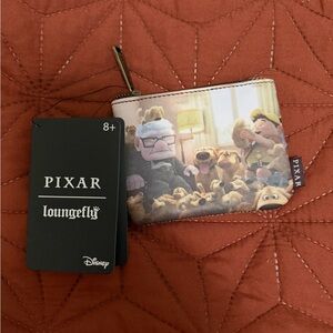 Loungefly Pixar 'Up' Coin Purse - Brown and Beige